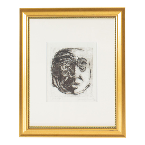 1965 “Who Me?” Etching by James L. Bruch
