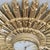 Syroco Mid 20th Century Modern Starburst Wall Clock in Antique Gold Finish For Sale - Image 17 of 18