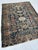 Early 20th Century Distressed Caucasian Perpedil Navy Rug 3.8 x 4.8 For Sale - Image 9 of 11