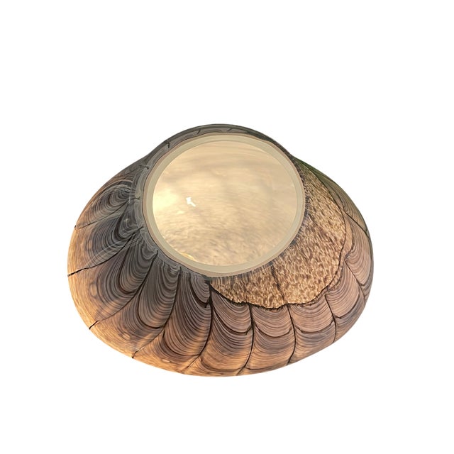 Murano Vase Lamp in Multi-Textured Gray and Purple, 1970s For Sale - Image 4 of 7