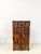 Brown Vintage Burnt Bamboo 3 Drawer Chest Boho Storage Jewelry Cabinet MCM Decor For Sale - Image 8 of 8