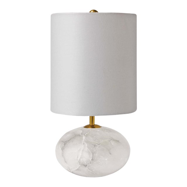 Regina Andrew Alabaster Mini Orb Lamp For Sale