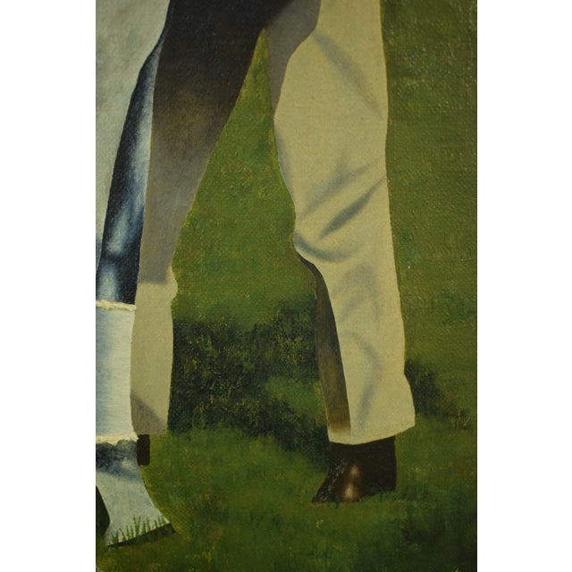 Mid 20th Century "Gray Steeplechaser #8" by Fairfield G. Coogan (1924-2024) For Sale - Image 4 of 10