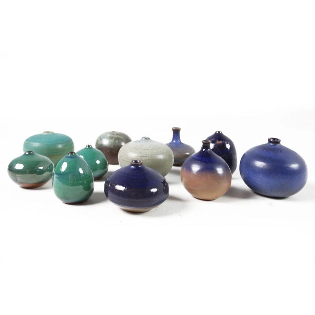 Belgian Vases by Antonio Lampecco, 1980s, Set of 11 For Sale - Image 13 of 13