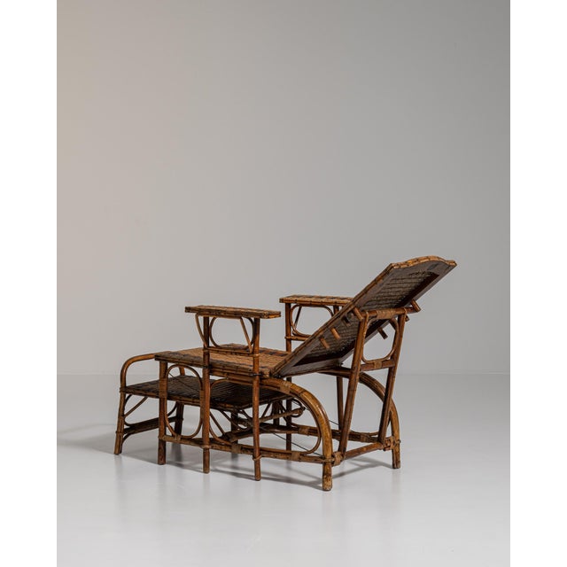 19th Century Tan Bamboo Lounge Chairs For Sale - Image 18 of 18