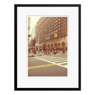 Stuart Möller, Woman in Orange on Lexington, 2013, Colour Photograph For Sale