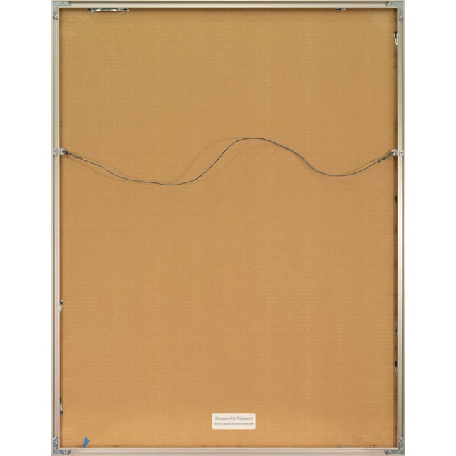 Paper Norman Stewart, Simonkon 1988 Signed Screenprint on Paper, Edition 17/40 Framed For Sale - Image 7 of 8