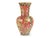 Ceramic Oriental Flowers Heritage Vase by Deblona For Sale - Image 7 of 17