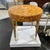 Contemporary Olive Ash Burl Side Table For Sale - Image 3 of 4