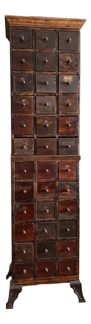Apothecary Cabinet for Storing Herbs