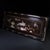 A striking and large Chinese horizontal wall plaque crafted from dark Zitan wood. The plaque is beautifully decorated with...