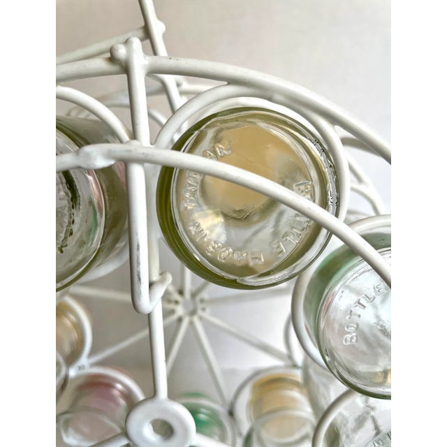 Metal Vintage Bicycle Seasoning Rack For Sale - Image 7 of 9