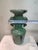 Chinese Ceramic Vase Longquan Ware Celadon Vase Hand Carved Double Dragon Ears For Sale - Image 11 of 11