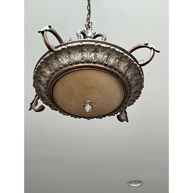 Metal Fine Art Lamps Stile Bellagio 2 Light Pendant For Sale - Image 7 of 11