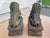 Antique Bronze Guardian Lions or Foo Dogs - A Pair For Sale - Image 15 of 17