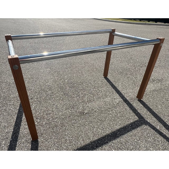 Mid 20th Century Post Modern-Back Dining Chairs With Arms on Casters - Set of 6 For Sale In West Palm - Image 6 of 12