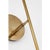 Modern Ian K. Fowler for Visual Comfort Signature Calvino Large Tail Sconce in Hand-Rubbed Antique Brass with Clear Glass For Sale - Image 3 of 5