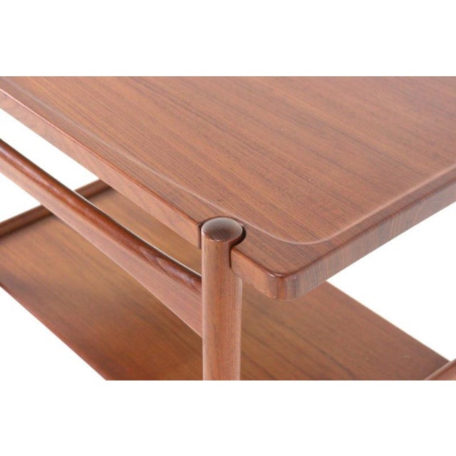Teak Trolley by Hans J. Wegner for Andreas Tuck For Sale - Image 6 of 11