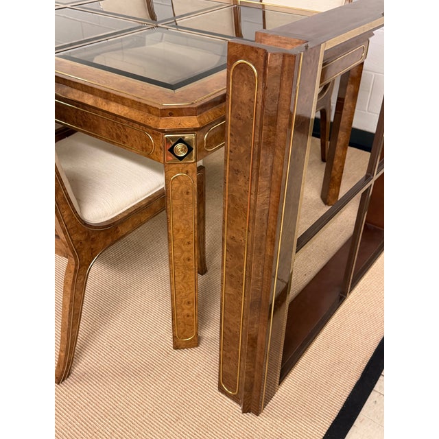Neoclassical Dining Table and 8 Chairs From Mastercraft For Sale - Image 9 of 18