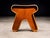 Mid-Century Modern Brazilian Contemporary Stool in Ebonized Wood by Pedro Useche, Brazil, 2000s For Sale - Image 3 of 8