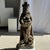 Unknown, Indonesian Shell Goddess Sculpture in Volcanic Limestone, 1980s, Stone For Sale - Image 11 of 11