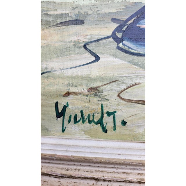 Michel Thomas, Children of Paris, 1970s, Oil on Canvas For Sale - Image 7 of 14