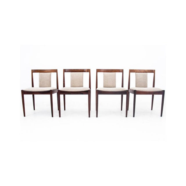 Chairs, Denmark, 1960s, Set of 4 For Sale - Image 12 of 12