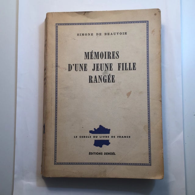 1959 Memoires d'Une Jeune Fille Rangée For Sale In New York - Image 6 of 6