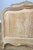 Vintage Louis XVI French Oak King Size Bed Frame with Carved Headboard For Sale - Image 5 of 13