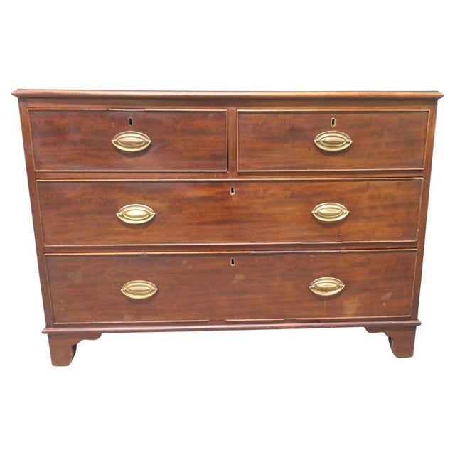 Brown Chest of Drawers in Mahogany For Sale - Image 8 of 8