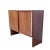 Brown Sideboard with Sliding Door from MIM Roma, Italy, 1960s For Sale - Image 8 of 18