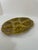 A striking glazed earthenware French Majolica (or barbotine) Oyster Plate crafted by the famous Gien workshop in France....