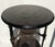 Antique Cast Iron Side Table with Black Marble Top by E.G. Zimmermann, Hanau, 1890s For Sale - Image 10 of 18