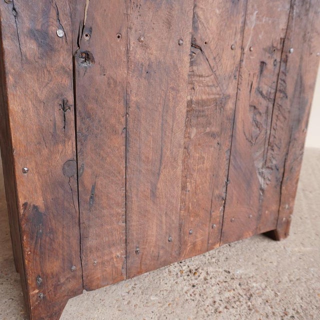 Scalloped Oak Cabinet For Sale - Image 10 of 16