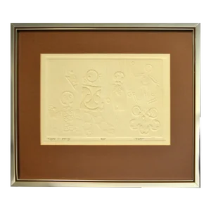 Feigen Mixed Media Superb Multi-Dimensional Wall Art Titled Puppets on Strings