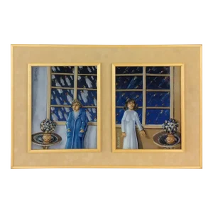 Original Reverse Glass Painting by Ivicevic Slobodan
