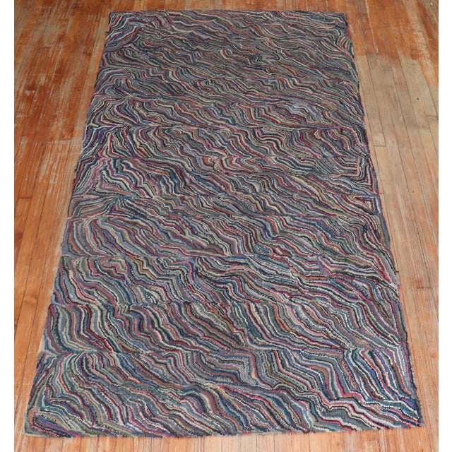 Late 20th Century American Hooked Rug For Sale In New York - Image 6 of 18