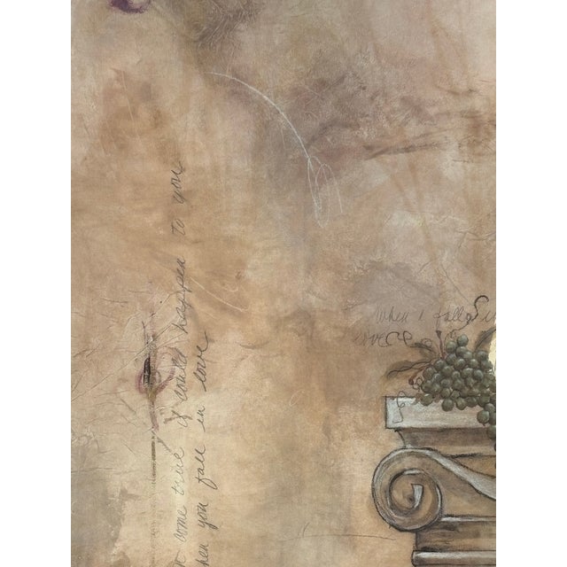 Large “Young at Heart” Framed Wall Art Print by Susan B. Parker For Sale - Image 4 of 9