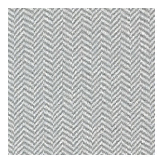 Sanderson Benwick Fabric in Pottery Blue - a sample For Sale