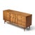 Broyhill Brasilia Mid Century Walnut and Brass Lowboy 9 Drawer Dresser For Sale - Image 9 of 10
