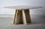 Mid-Century Italian Square Travertine Coffee Table For Sale - Image 9 of 10