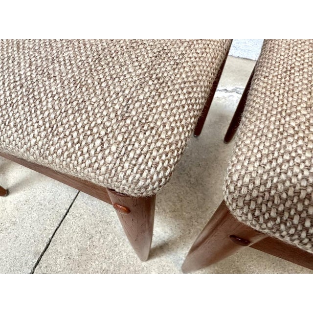 Model Juliane Teak Dining Chairs by Johannes Andersen for Uldum Møbelfabrik, Denmark, 1960s, Set of 4 For Sale - Image 17 of 18