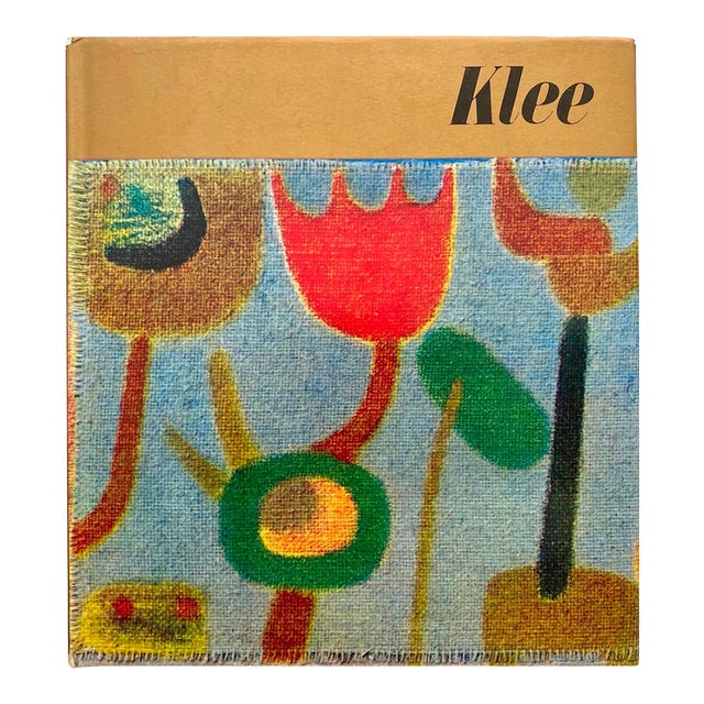 Paul Klee Vintage 1966 First Edition Lithograph Print Hardcover Mid Century Modernist Art Book For Sale
