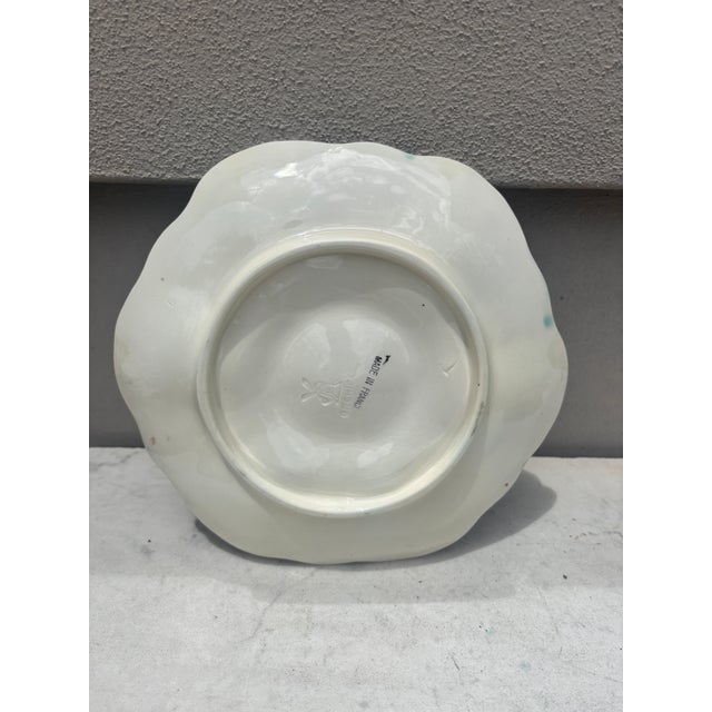 Orchies French Majolica Oyster Plate Orchies, Circa 1910 For Sale - Image 4 of 4