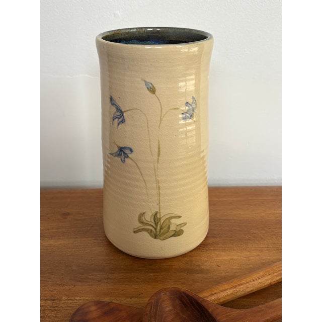 Ceramic Late 20th Century Studio Pottery Utensil Holder, Signed by Artisan For Sale - Image 7 of 10
