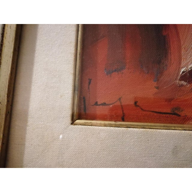 1970s Mario Vergani, Portrait of a Gypsy, 1970s, Oil on Canvas For Sale - Image 5 of 8