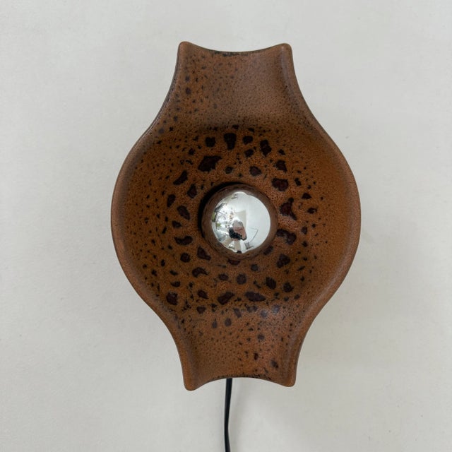 Vintage Ceramic Wall Lamp by Cari Zalloni, 1970s For Sale - Image 11 of 18
