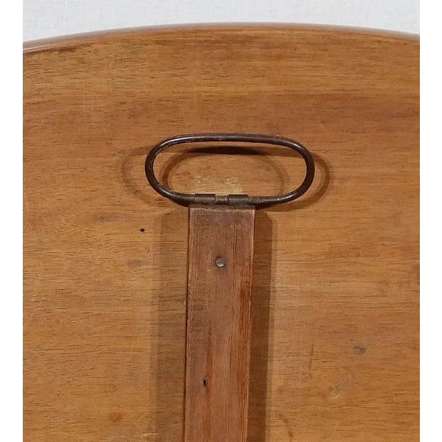 Small 19th Century Solid Walnut Console Side Table For Sale - Image 18 of 18