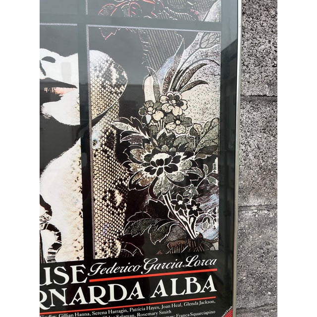 1986 "The House of Bernarda Alba" Original Promotional Poster by Roslav Szaybo For Sale - Image 10 of 18