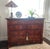 Brown Louis Phillipe Console Chest With Black Marble Top, Mid 1800's For Sale - Image 8 of 11